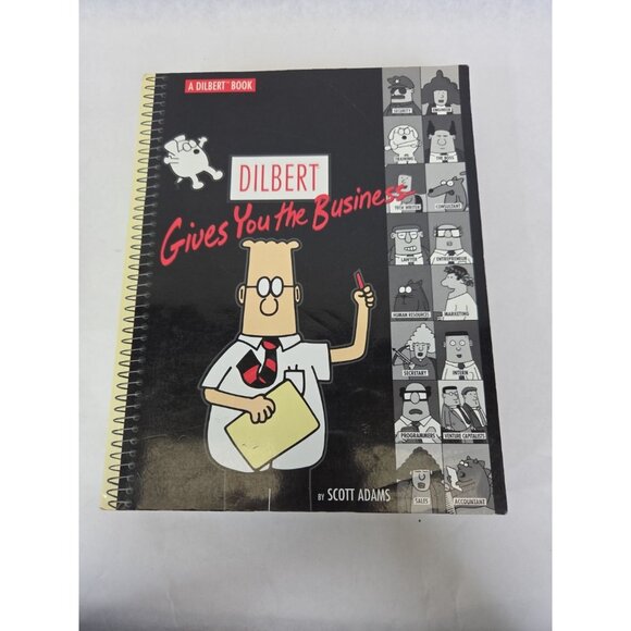 Dilbert Books Comics By Scott Adams Lot of 5 Large Paperback, Dilbert Future HB - Picture 13 of 16